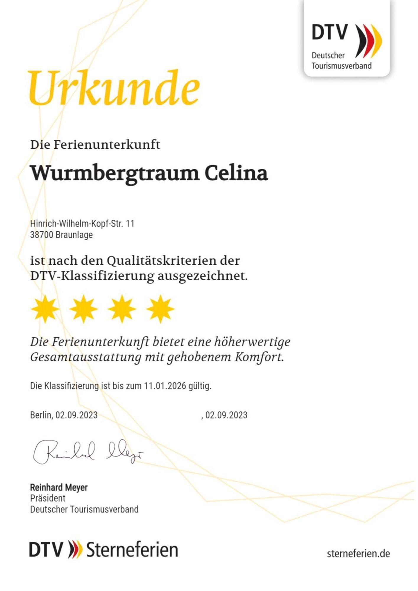 Apartmán Wurmbergtraum Celina In Braunlage 4 Sterne Zertifiziert Vom Dtv Inklusive Waeschepakete Exteriér fotografie